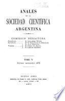 Anales de la Sociedad Científica Argentina