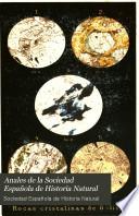 Anales de la Sociedad Española de Historia Natural