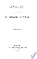 Anales de la Sociedad Española de Historia Natural