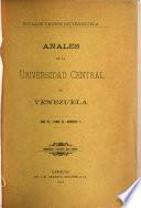 Anales de la Universidad Central de Venezuela