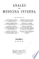 Anales de medicina interna