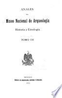 Anales del Museo Nacional de Arqueología, Historia y Etnología