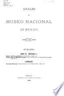 Anales del Museo Nacional de México