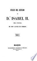 Anales del reinado de D.a Isabel II., obra postuma