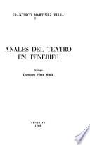 Anales del teatro en Tenerife