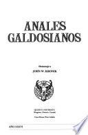 Anales Galdosianos