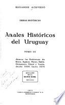 Anales históricos del Uruguay
