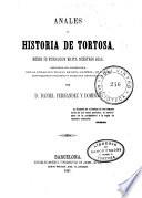 Anales ó historia de Tortosa