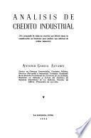Análisis de crédito industrial