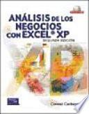 Analisis de Los Negocios Con Excel XP