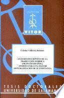Análisis descriptivo de la traducción jurídica (francés-español)