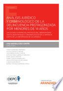 Análisis jurídico y criminológico de la delincuencia protagonizada por menores de 14 años