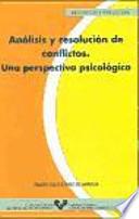 Análisis y resolución de conflictos