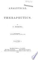Analytical Therapeutics