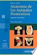 Anatomía de los animales domésticos : texto y atlas en color. 1. Aparato locomotor