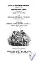 Ancient Spanish Ballads Relating to the Twelve Peers of France Mentioned in Don Quixote, 2