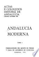 Andalucía moderna