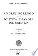 Andres Borrego y la politica española del siglo XIX