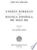 Andres Borrego y la politica española del siglo XIX