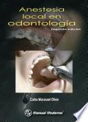 Anestesia local en Odontología