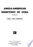 Anglo-American directory of Cuba