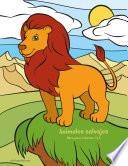 Animales salvajes libro para colorear 1 & 2