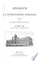 Annalen des Naturhistorischen Hofmuseums