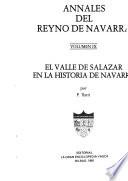 Annales del reyno de Navarra: El Valle de Salazar en la historia de Navarra
