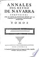 Annales Del Reyno De Navarra