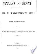 Annales du Sénat