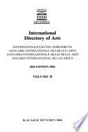 Annuaire international des beaux-arts