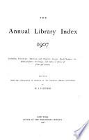 Annual Literary Index