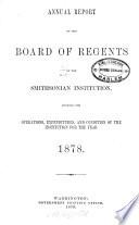 Annual report of the Board of Regents of the Smithsonian Institution