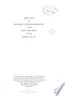 Annual Report on the Control of White Pine Blister Rust in California