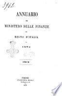 Annuario del Ministero delle finanze del Regno d'Italia
