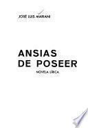 Ansias de poseer