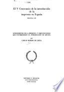 Antecedentes de la imprenta y circunstancias que favorecieron su introducción en España