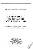 Antinazismo en Ecuador, años 1941-1944