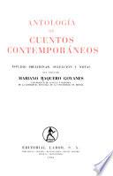 Antología de cuentos contemporáneos