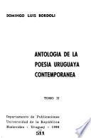 Antología de la poesía uruguaya contemporánea