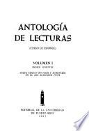 Antología de lecturas: Primer semestre