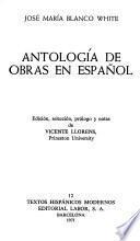 Antología de obras en español