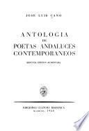 Antología de poetas andaluces contemporáneos