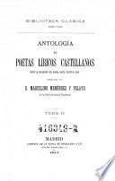 Antologia de poetas liricos castellanos