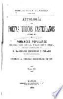 Antología de poetas líricos castellanos