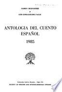 Antología del cuento español, 1985