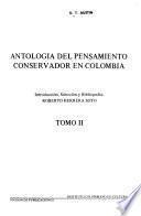 Antología del pensamiento conservador en Colombia