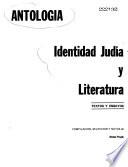 Antología, identidad judía y literatura