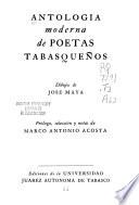 Antología moderna de poetas tabasqueños