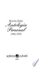 Antología personal